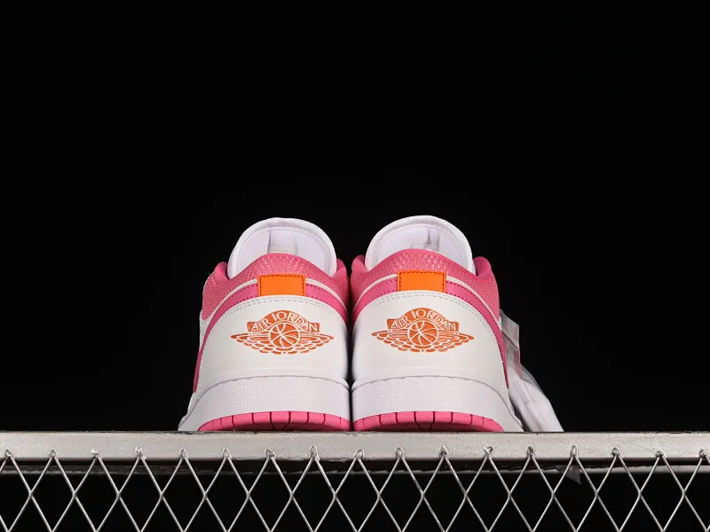 All categories Air Jordan Jordan series basketball shoes Air Jordan 1 Low Air Jordan 1 Low AJ1 Joe 1 white and pink low-top basketball shoes DR9498-168